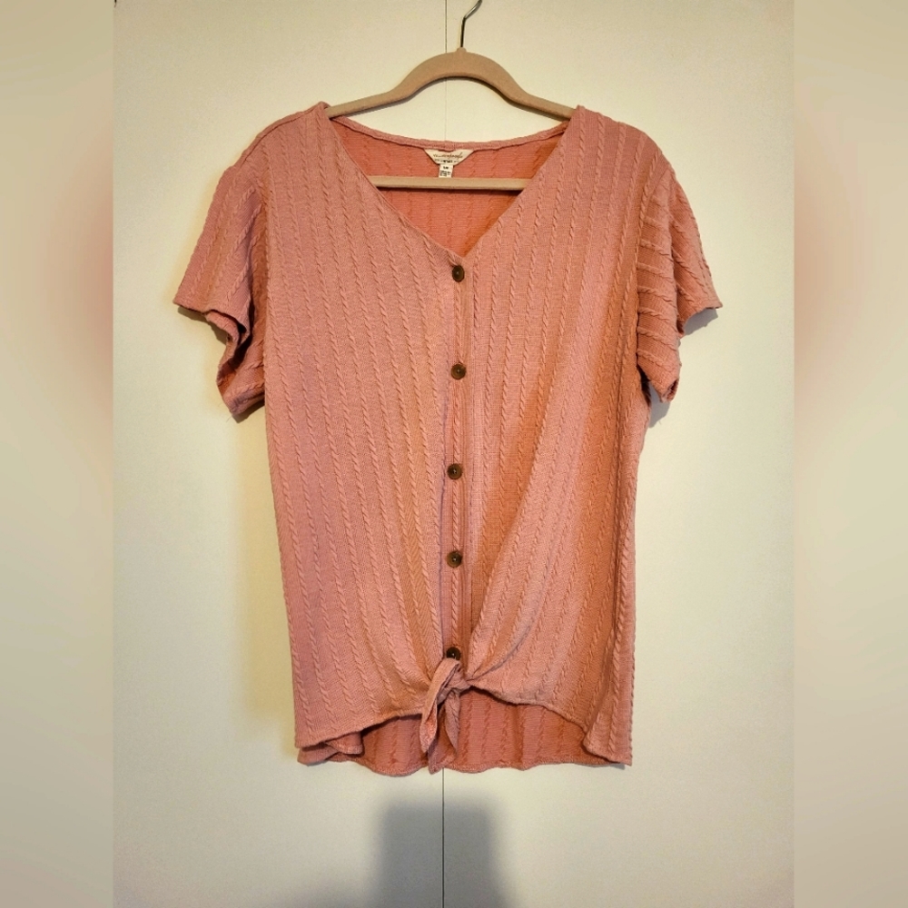 Short Sleeve Sweater Top